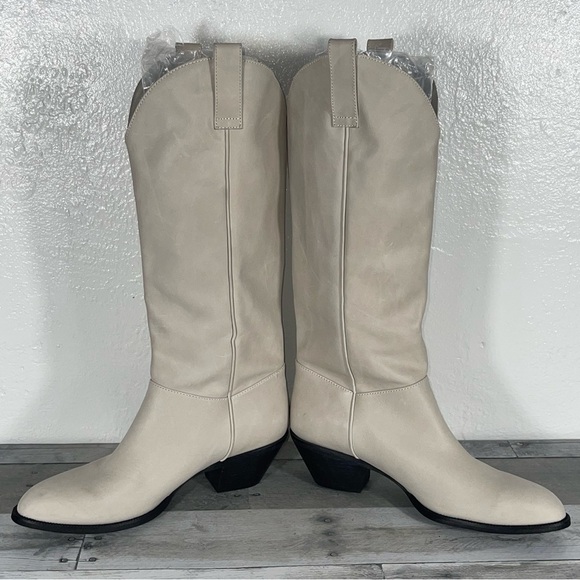 Jeffrey Campbell Women’s Blade 2 Western Boot - Ivory - Sz - 10 - Picture 7 of 15